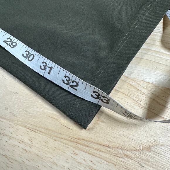 Lululemon Commission Pant Classic Warpstreme Dark Olive Men's 33 x 33 EUC - Picture 12 of 12